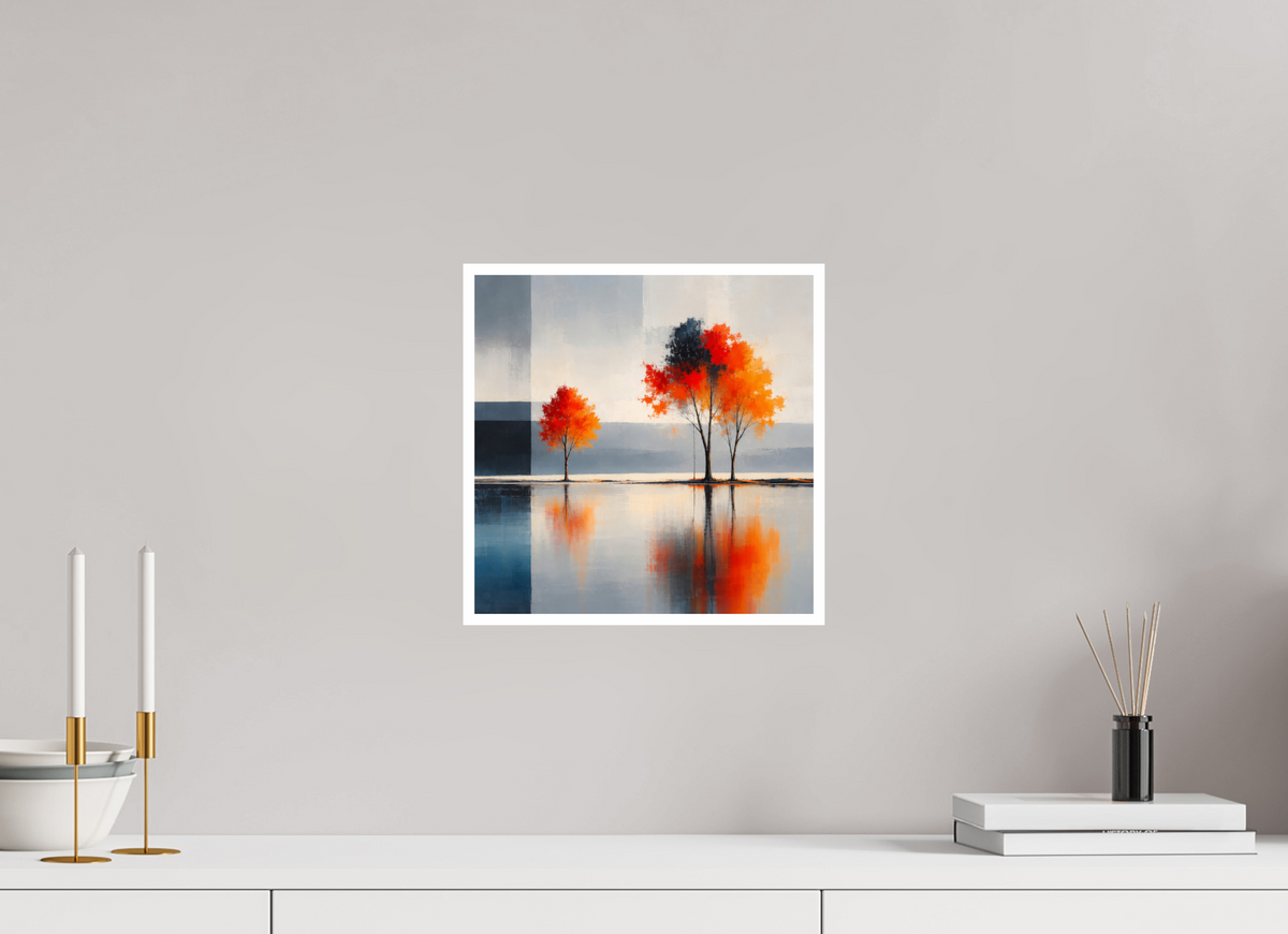 30 x 30 cm, Fine Art Print Hahnemühle Baryta Herbst zwischen den Welten