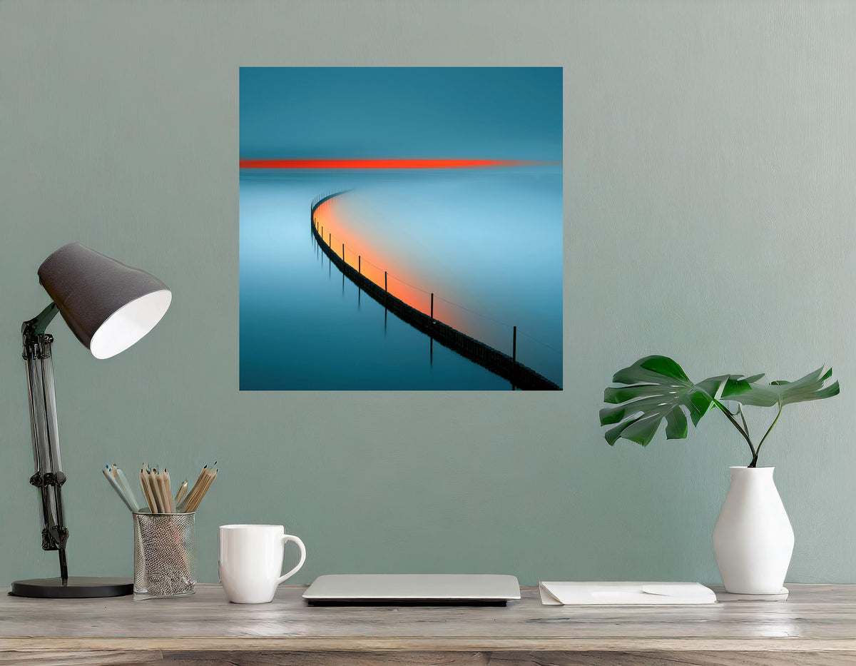 Tidal Fire—Wall Art, Fine Art Print, Canvas, Acrylic Print