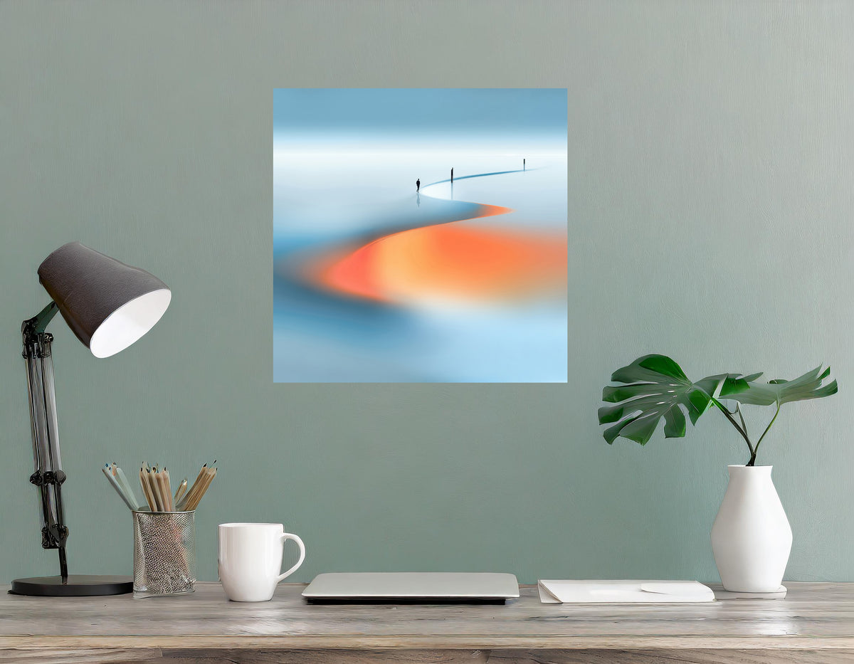 Path of Tides (square)—Wall Art, Fine Art Print, Canvas, Acrylic Print