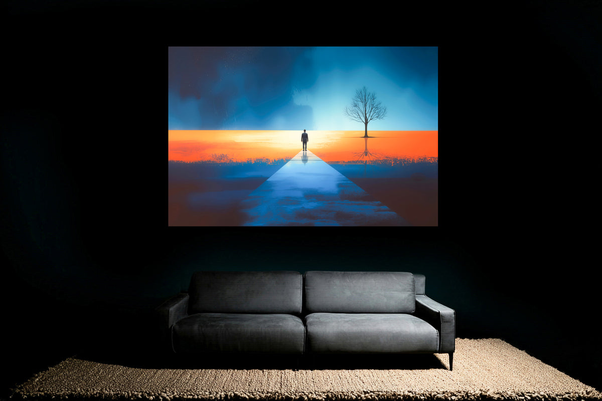 The Path into the Twilight—Wall Art, Fine Art Print, Canvas, Acrylic Print