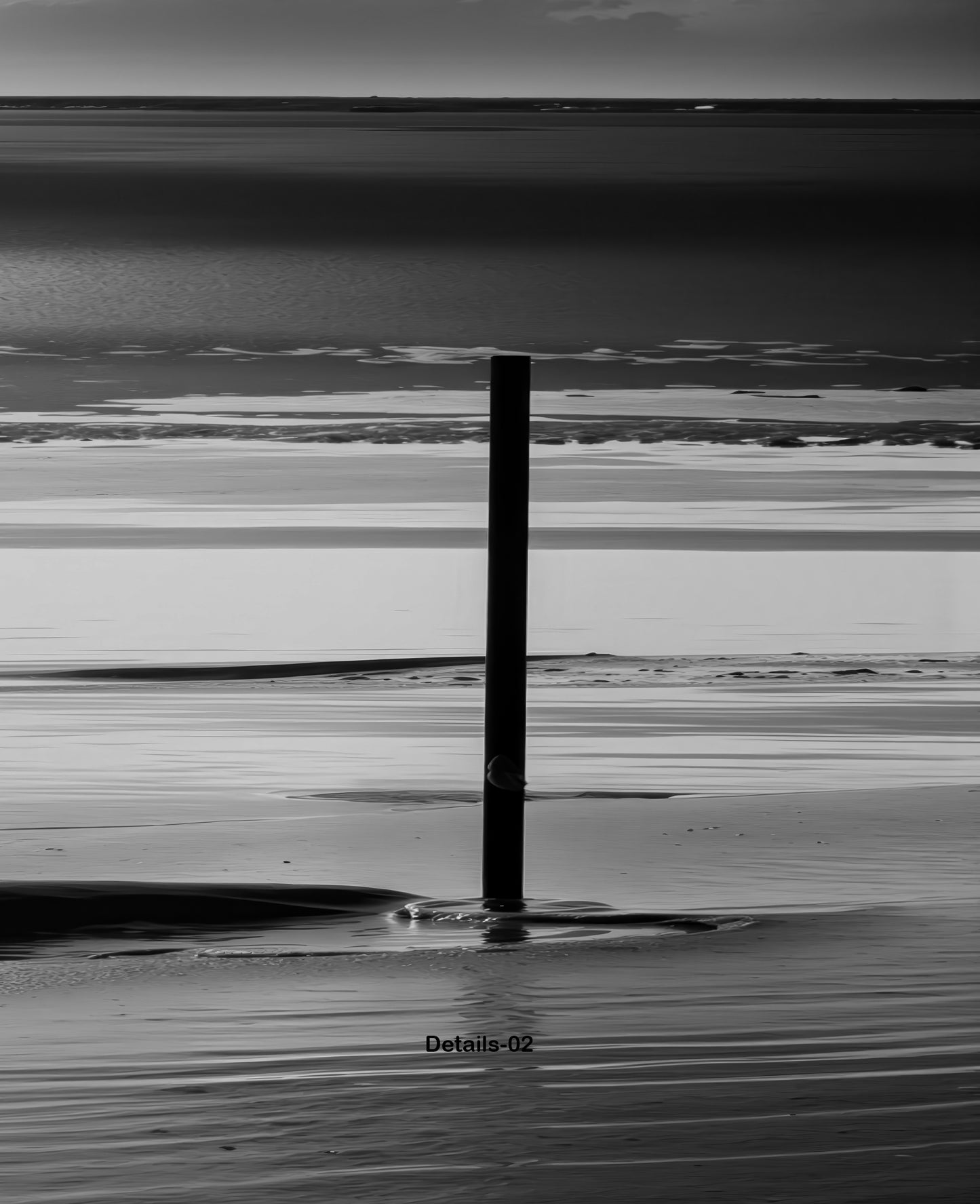 Man in the Wadden Sea-01—Wall Art, Fine Art Print, Canvas, Acrylic Print, Aluminum Dibond