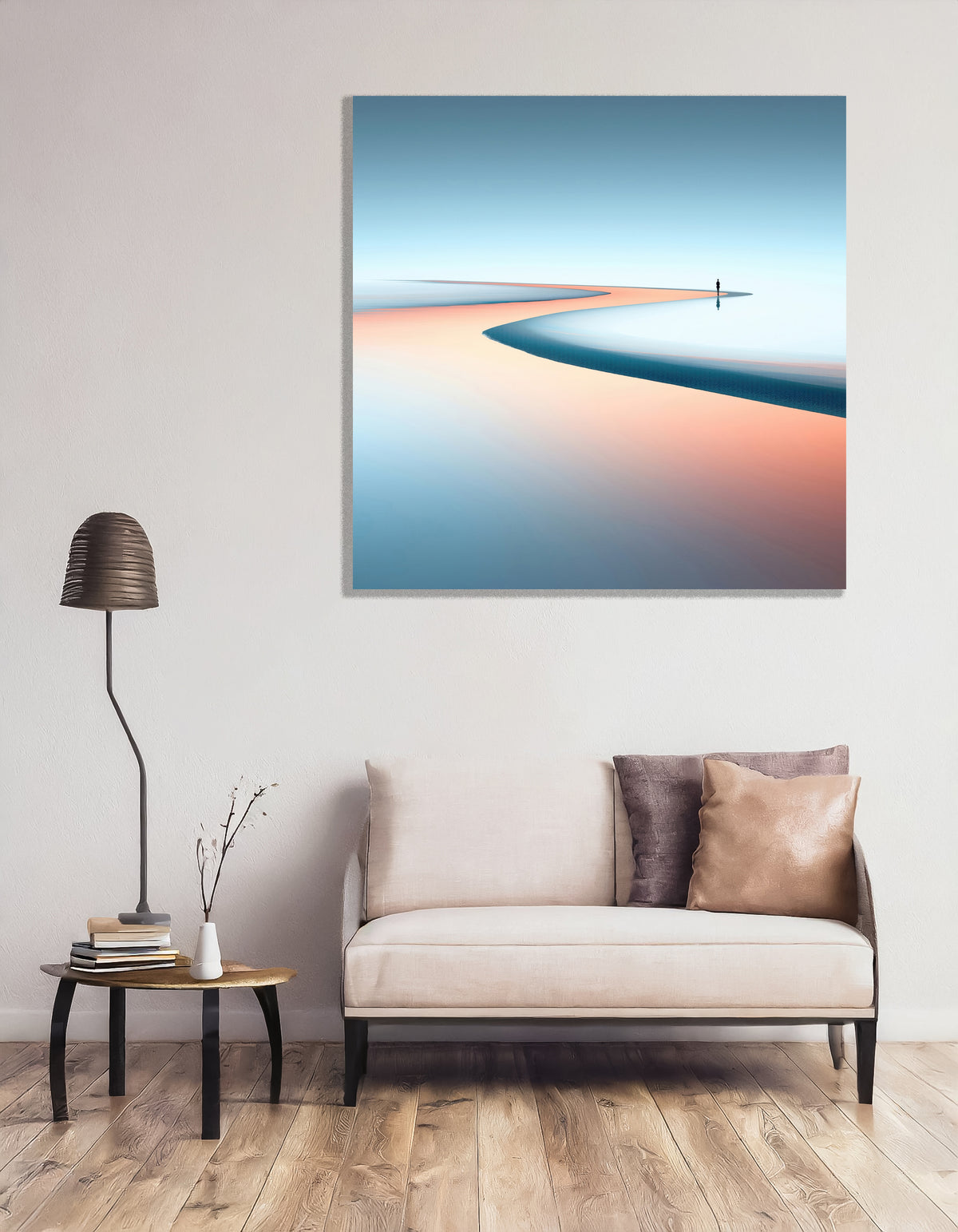 Am Rand der Unendlichkeit—Wandkunst, Fine Art Print, Leinwand, Acryldruck