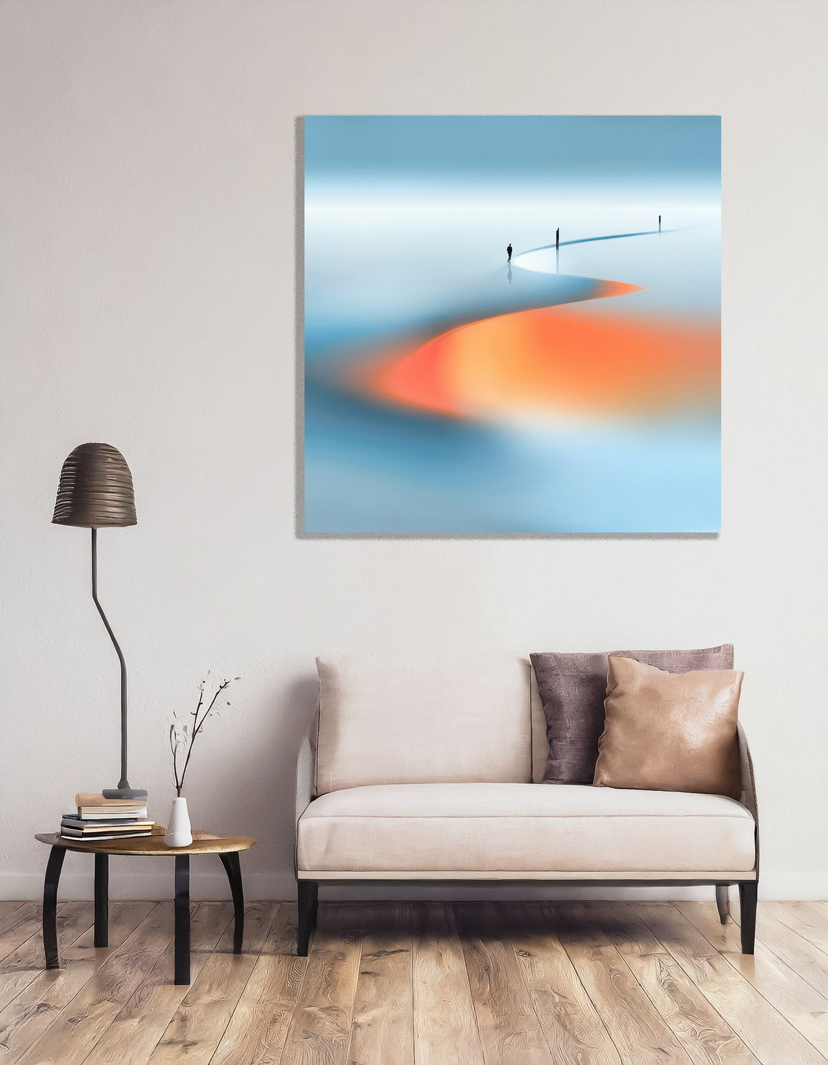 Path of Tides (square)—Wall Art, Fine Art Print, Canvas, Acrylic Print