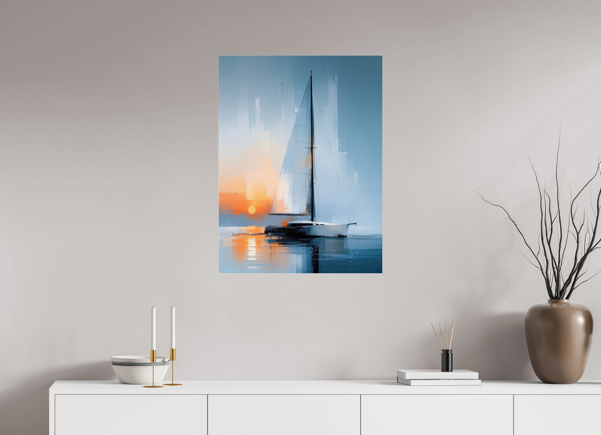 60 x 80 cm, Acrylglas glänzend standard Stille Passage