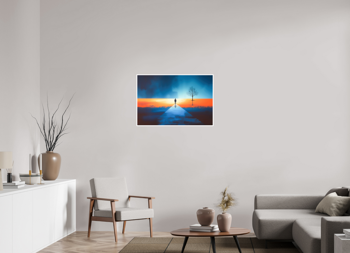 90 x 60 cm, Fine Art Print Hahnemühle Baryta Der Pfad ins Zwischenlicht