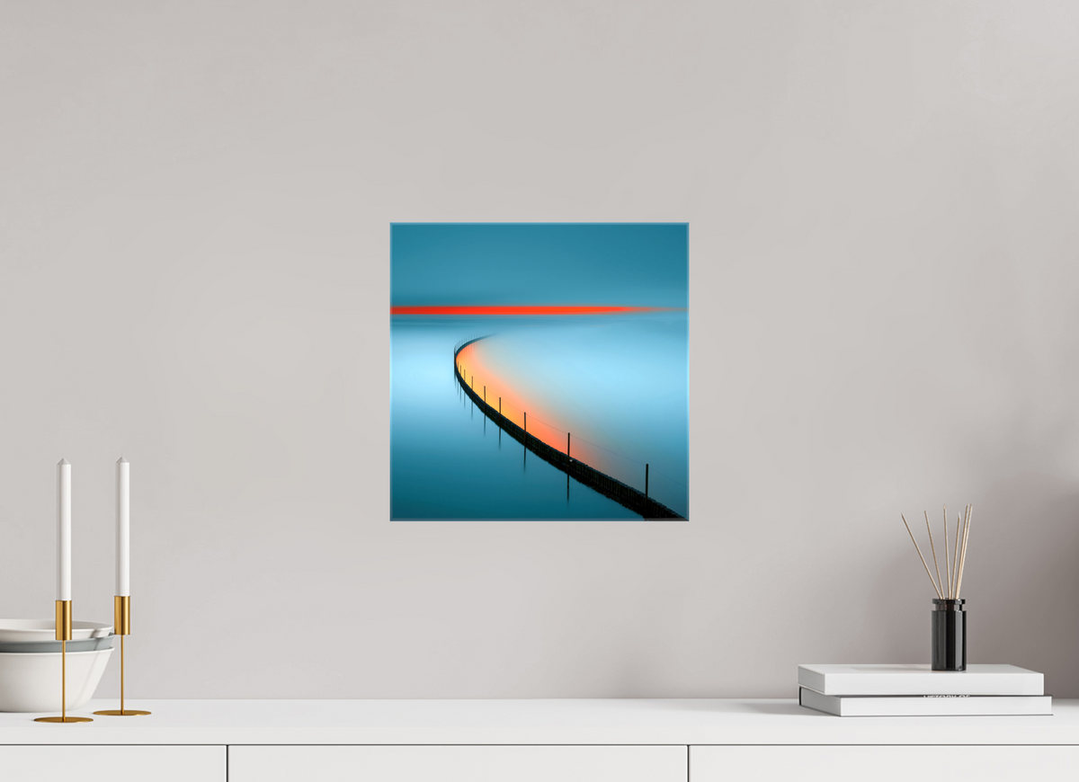 30 x 30 cm, Leinwand glänzend Gezeitenfeuer
