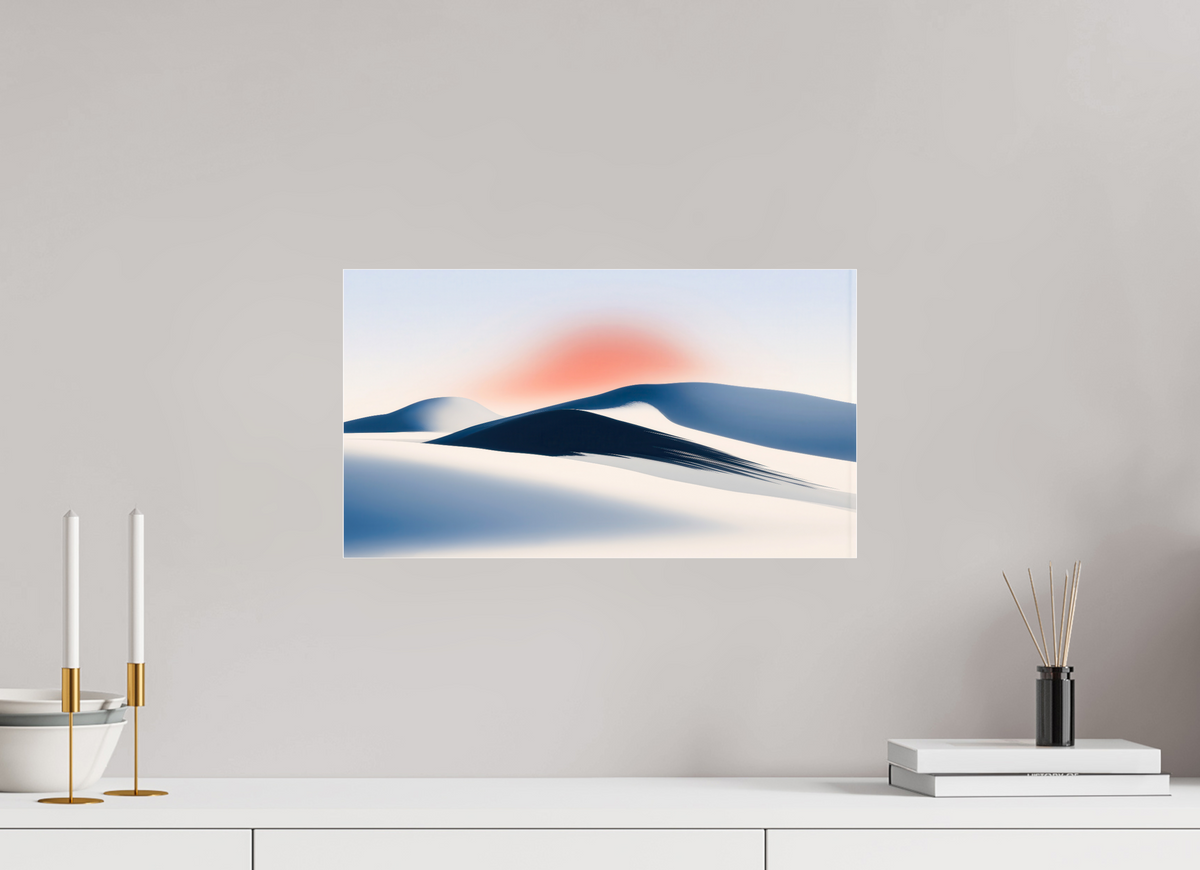48 x 27 cm, Acrylglas glänzend standard Formen der Stille-02