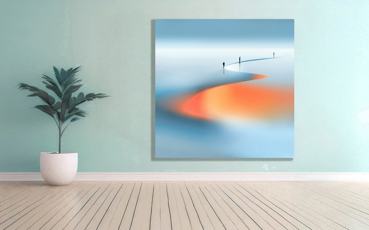 Path of Tides (square)—Wall Art, Fine Art Print, Canvas, Acrylic Print