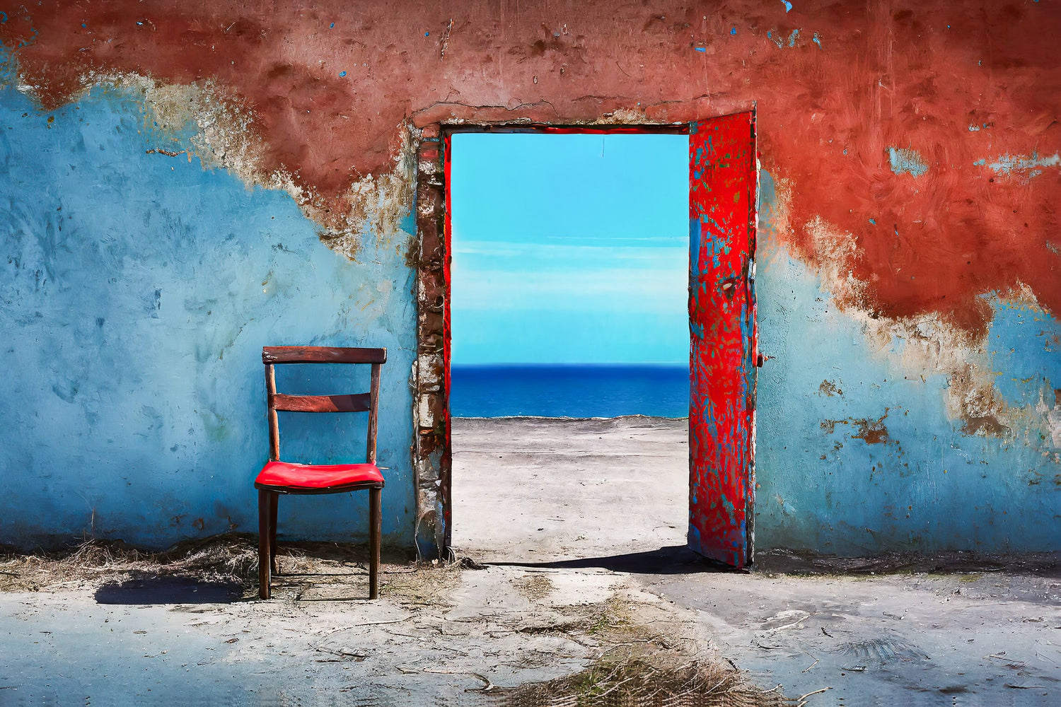 Blick auf das Meer