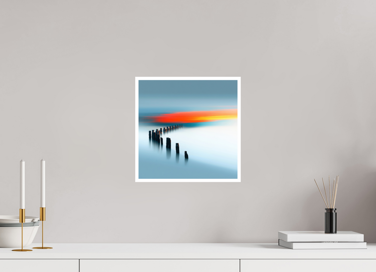 30 x 30 cm, Fine Art Print Hahnemühle Baryta Pfad ins Licht