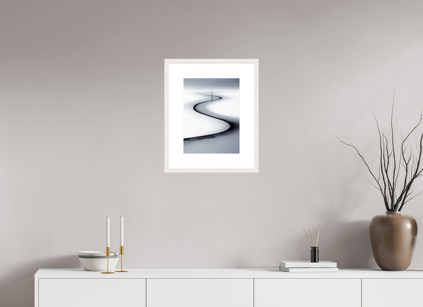 30 x 40 cm, Fine Art Print gerahmt Priel