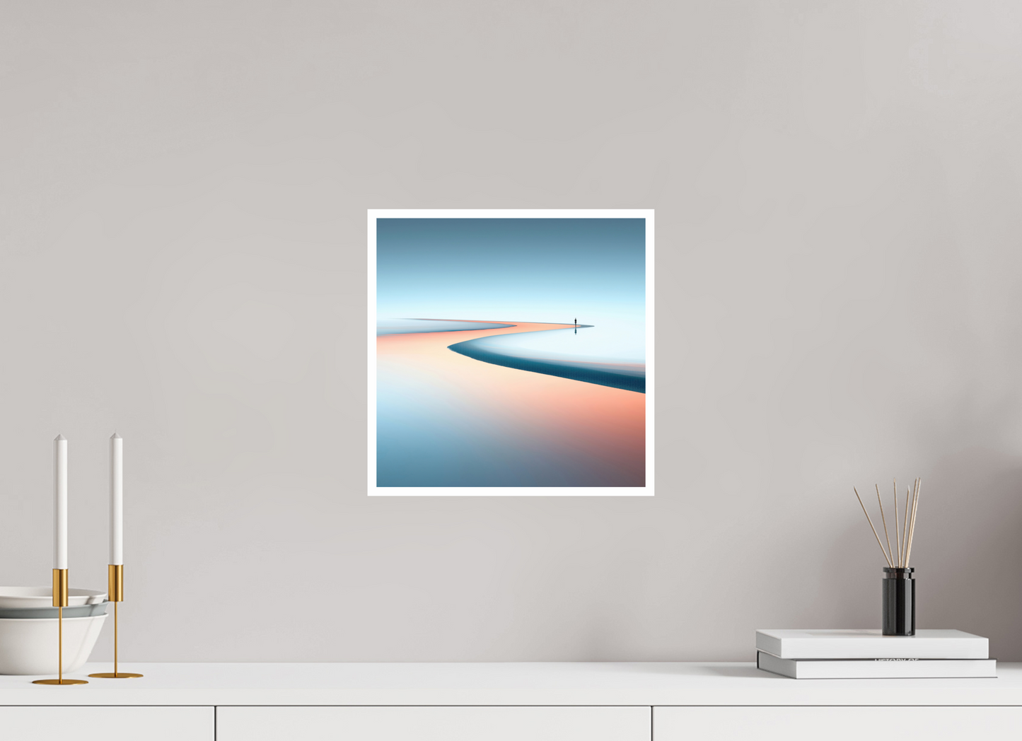 30 x 30 cm, Fine Art Print Hahnemühle Baryta Am Rand der Unendlichkeit