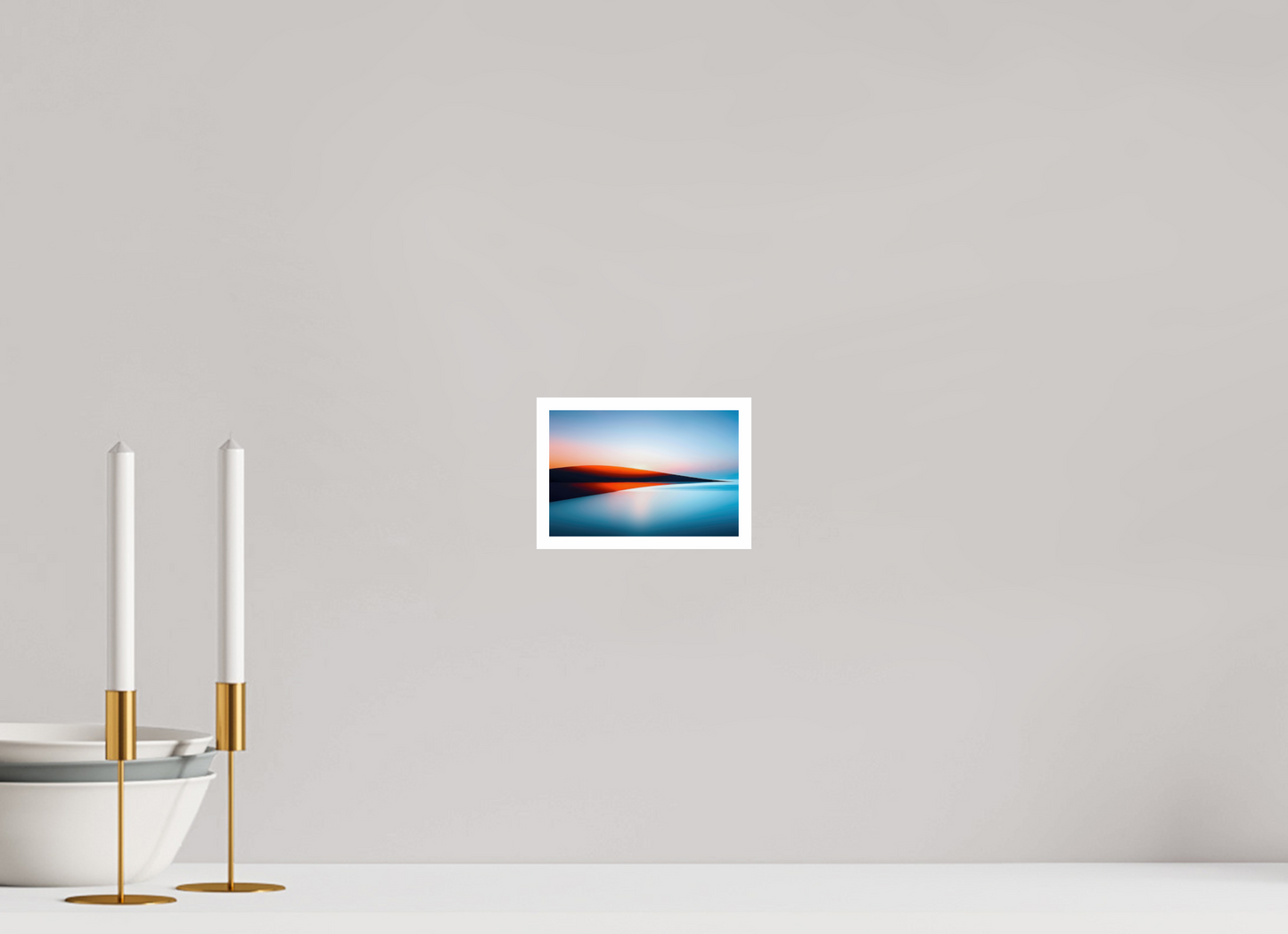 15 x 10 cm, Fine Art Print Hahnemühle Baryta Lichtlinie am Horizont-01