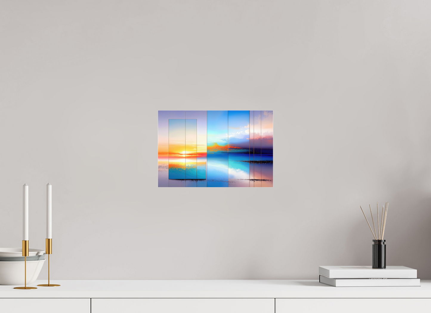 30 x 20 cm, Acrylglas glänzend standard Fenster zum Meer-01