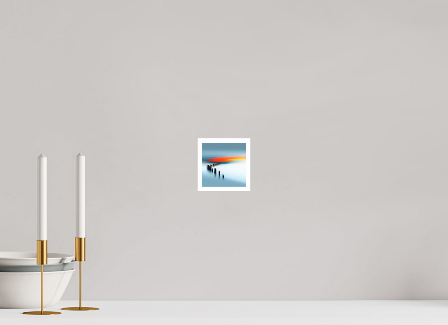 10 x 10 cm, Fine Art Print Hahnemühle Baryta Pfad ins Licht