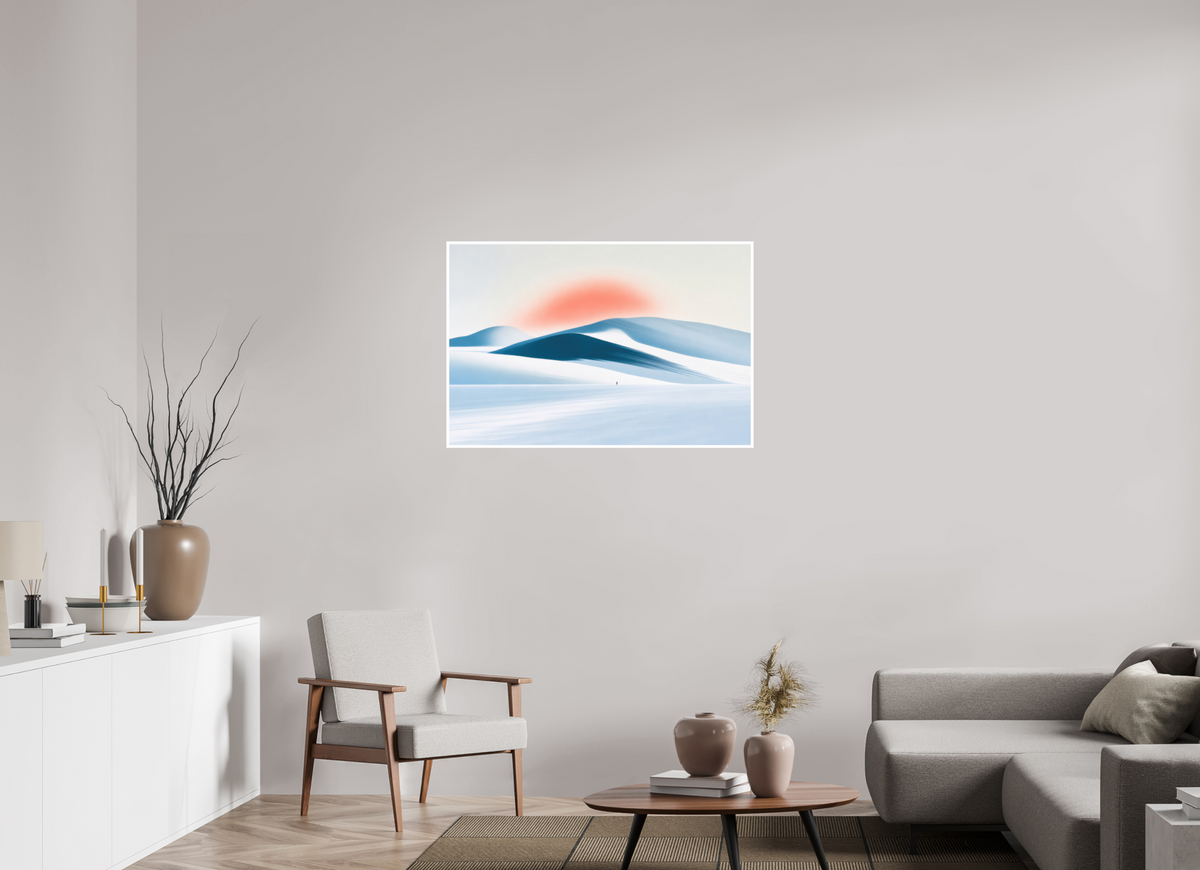 105 x 70 cm, Fine Art Print Hahnemühle Baryta Spur in der Stille