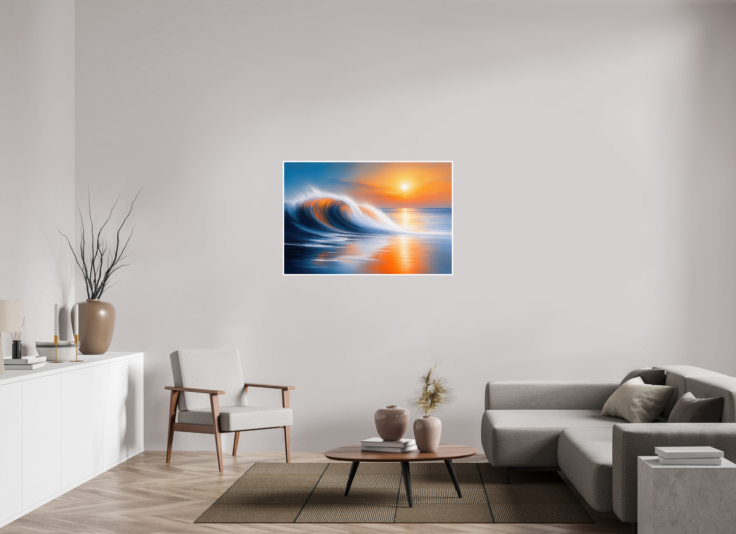 120 x 80 cm, Fine Art Print Hahnemühle Baryta Tragendes Licht—Wandkunst, Fine Art Print, Leinwand, Acryldruck, Alu-Dibond