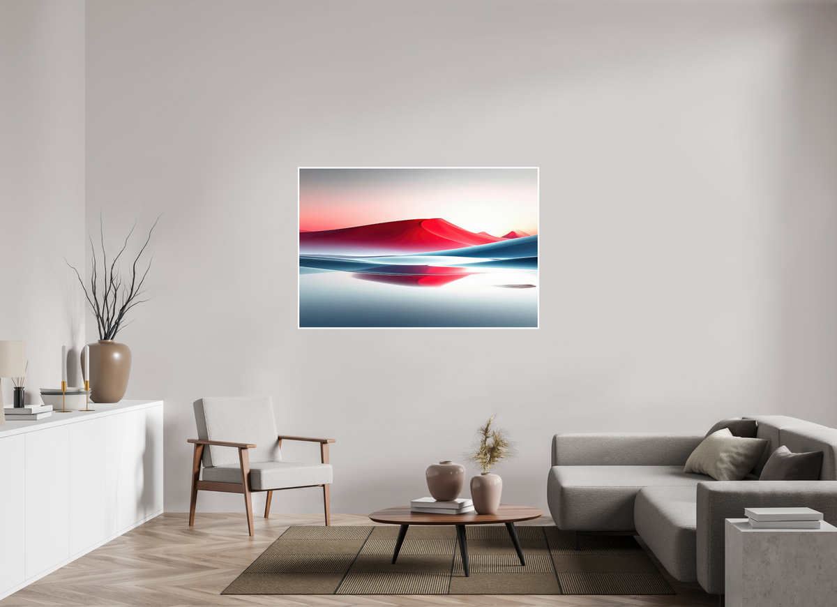 150 x 100 cm, Fine Art Print Hahnemühle Baryta Im Fluss der Formen
