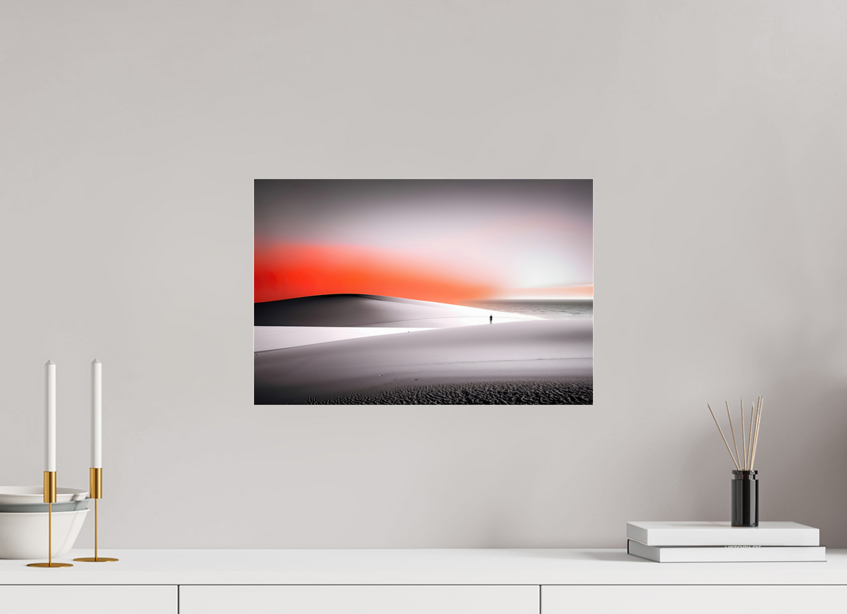 45 x 30 cm, Acrylglas glänzend standard Verloren im Licht—Wandkunst, Fine Art Print, Leinwand, Acryldruck, Alu-Dibond
