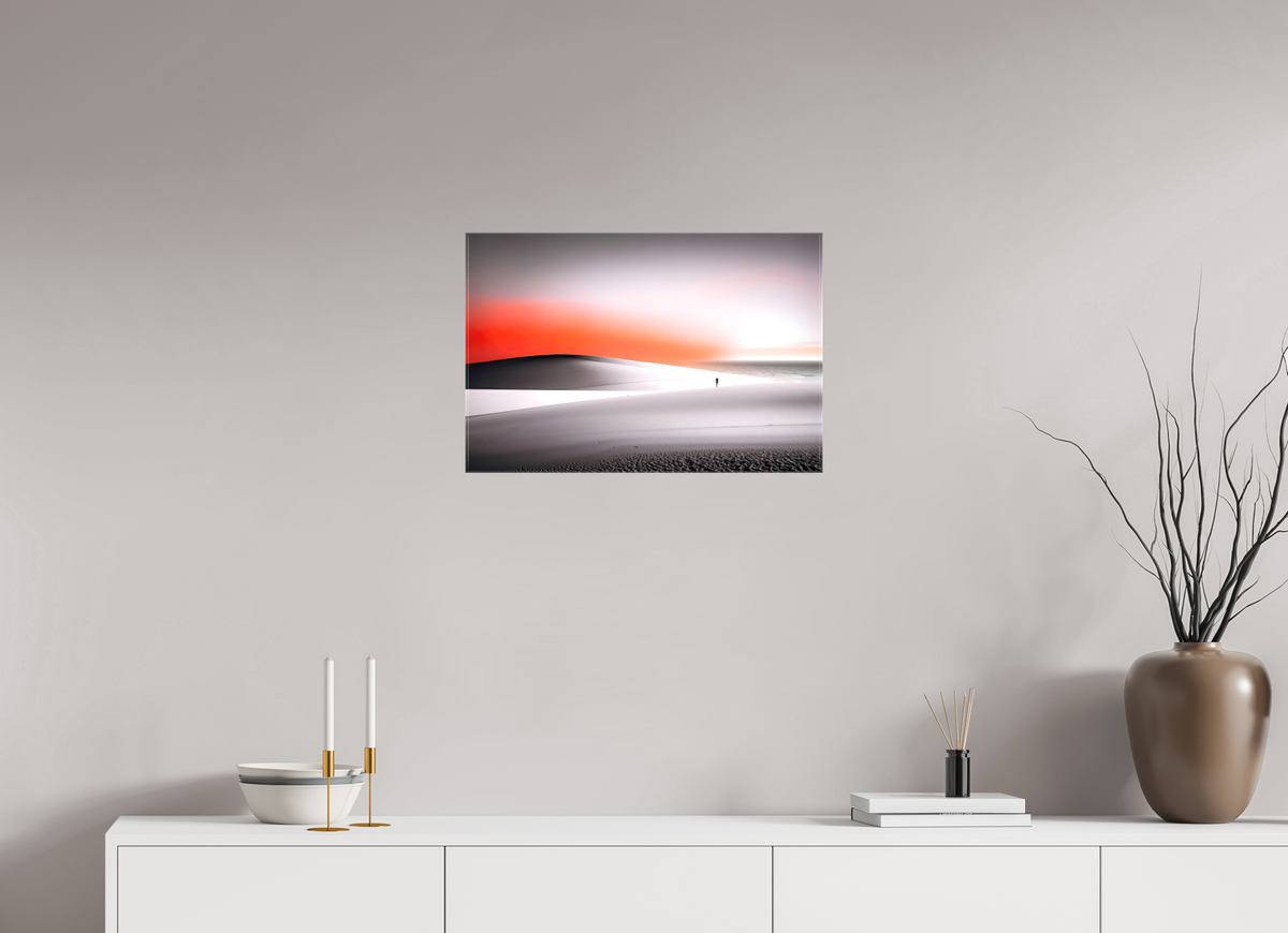 60 x 40 cm, Leinwand glänzend Verloren im Licht—Wandkunst, Fine Art Print, Leinwand, Acryldruck, Alu-Dibond