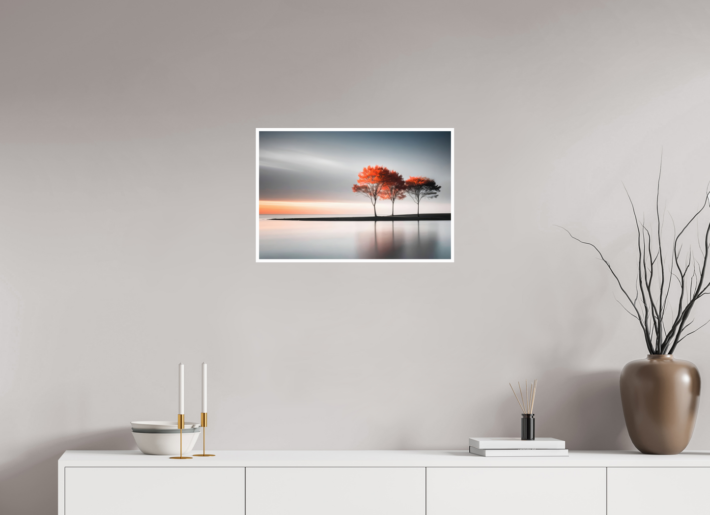 60 x 40 cm, Fine Art Print Hahnemühle Baryta Stille am Ufer-02