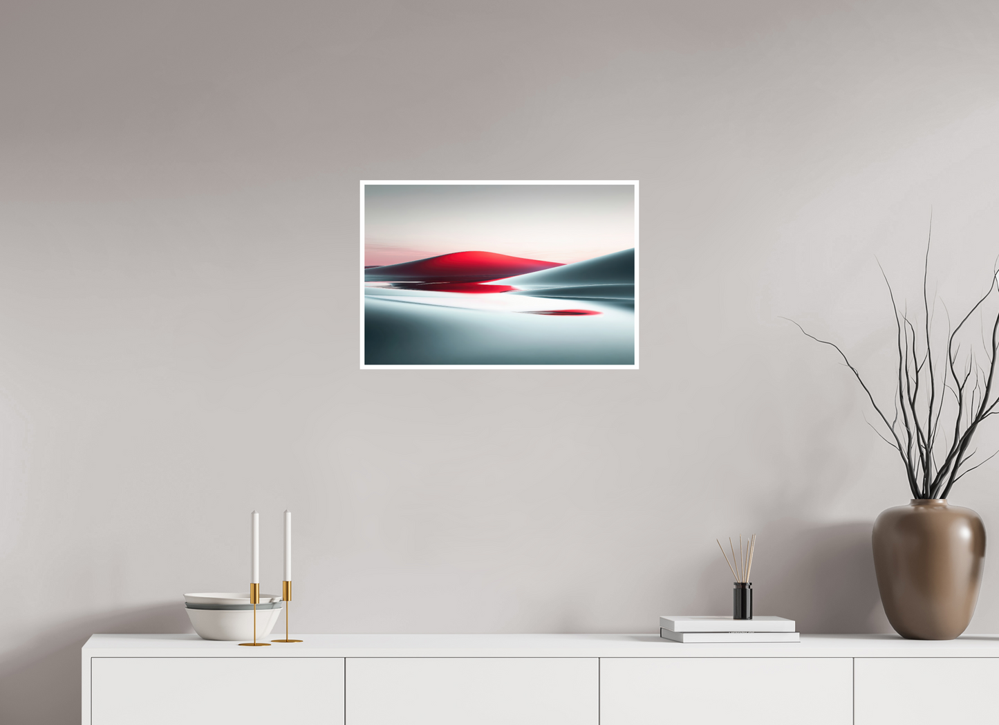 60 x 40 cm, Fine Art Print Hahnemühle Baryta Die Stille der Dünen-06—Wandkunst, Fine Art Print, Leinwand, Acryldruck, Alu-Dibond
