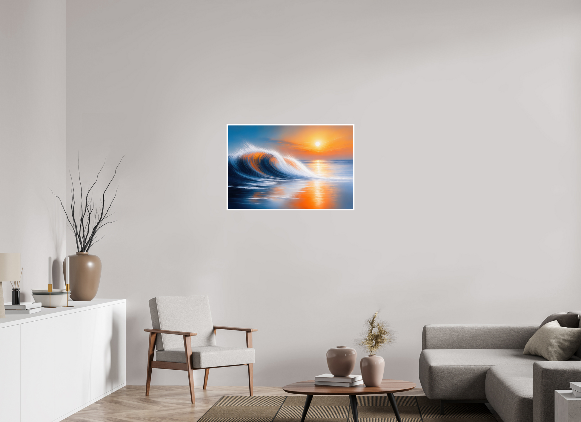 90 x 60 cm, Fine Art Print Hahnemühle Baryta Tragendes Licht—Wandkunst, Fine Art Print, Leinwand, Acryldruck, Alu-Dibond