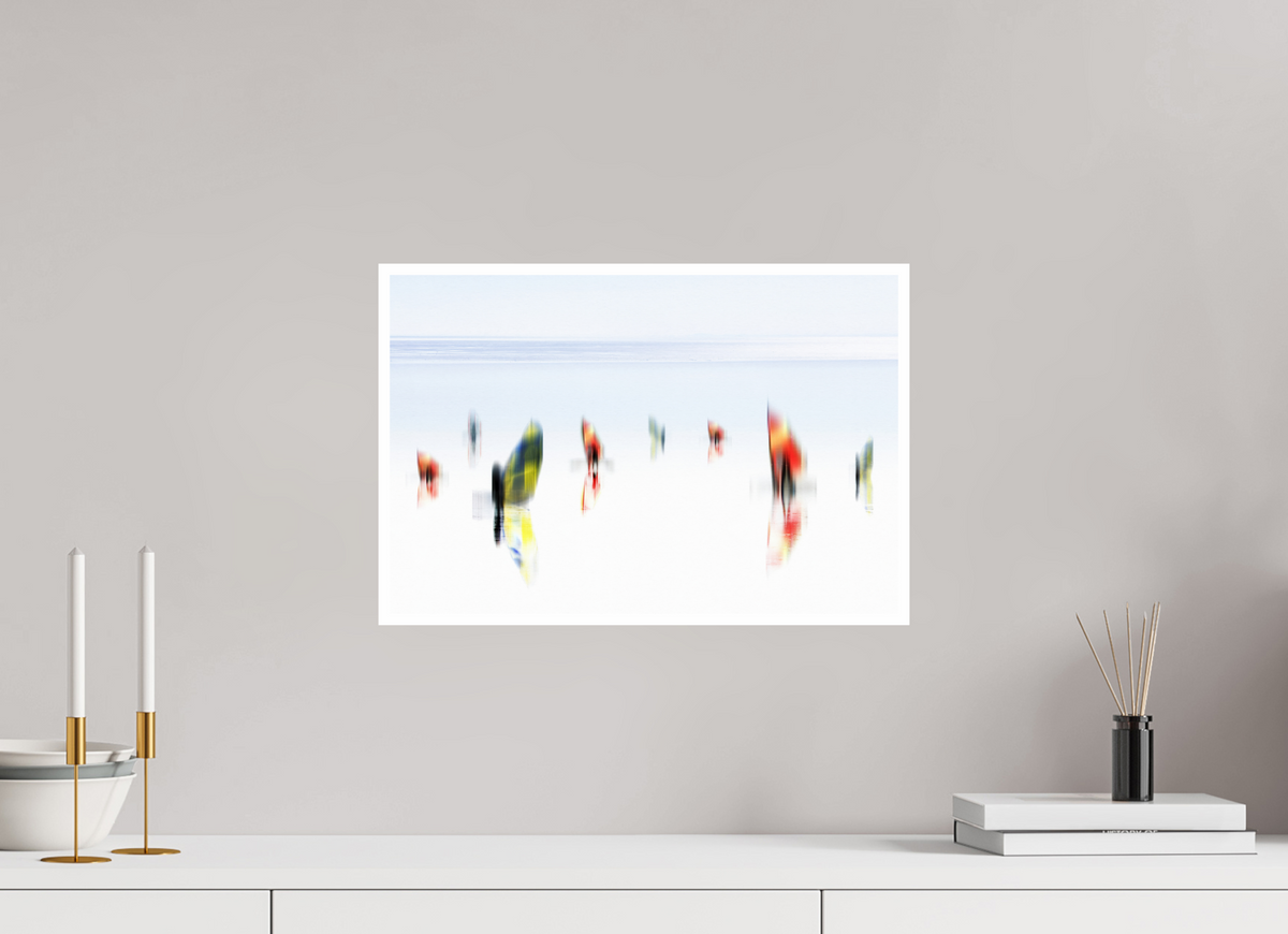45 x 30 cm, Fine Art Print Hahnemühle Baryta Windspuren-Flüchtige Zeichen