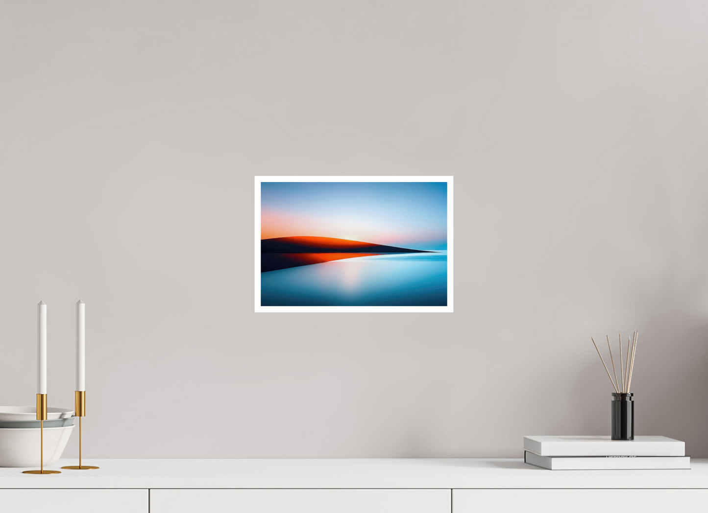 30 x 20 cm, Fine Art Print Hahnemühle Baryta Lichtlinie am Horizont-01