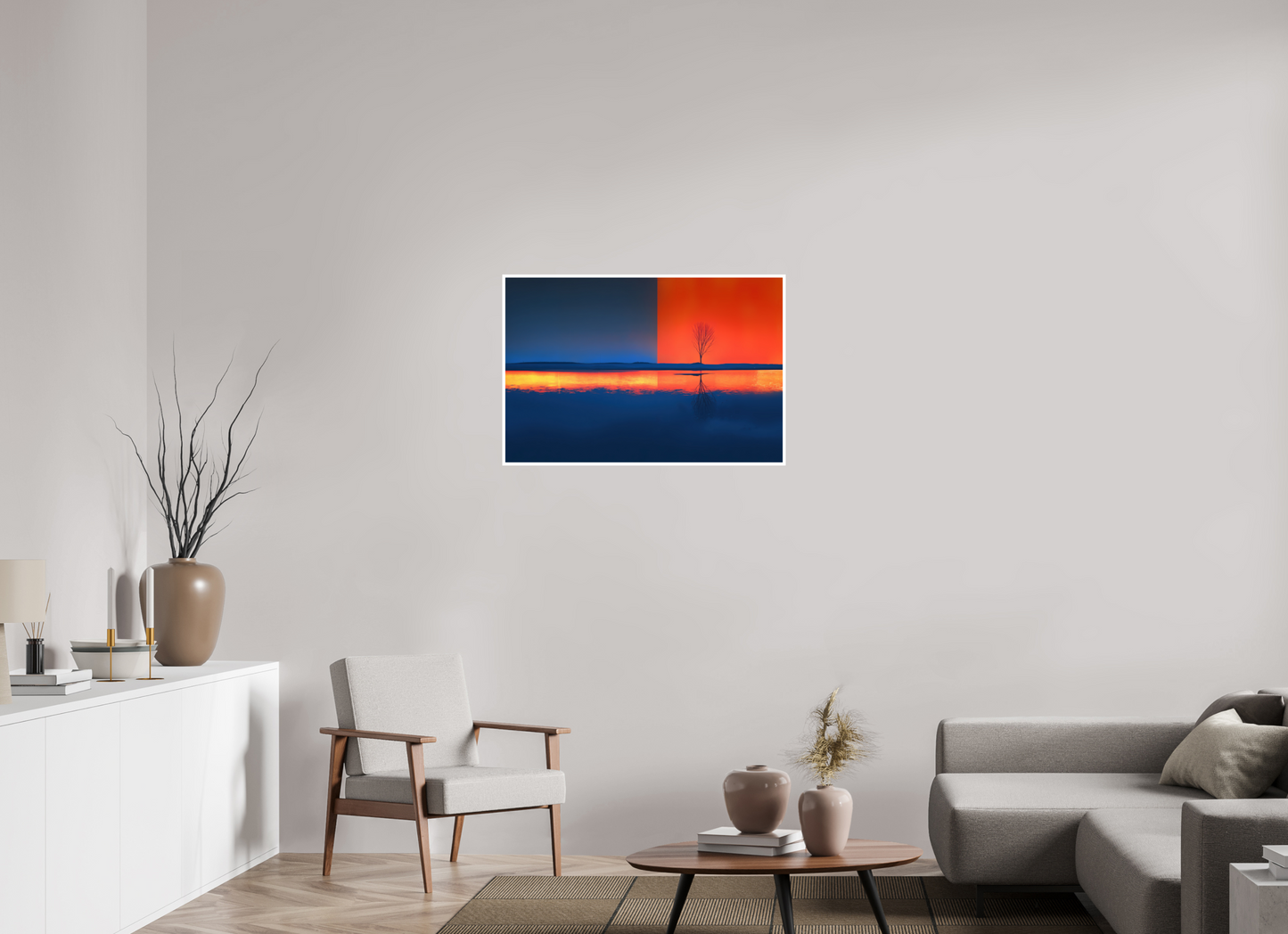 90 x 60 cm, Fine Art Print Hahnemühle Baryta Grenze des Lichts—Wandkunst, Fine Art Print, Leinwand, Acryldruck, Alu-Dibond