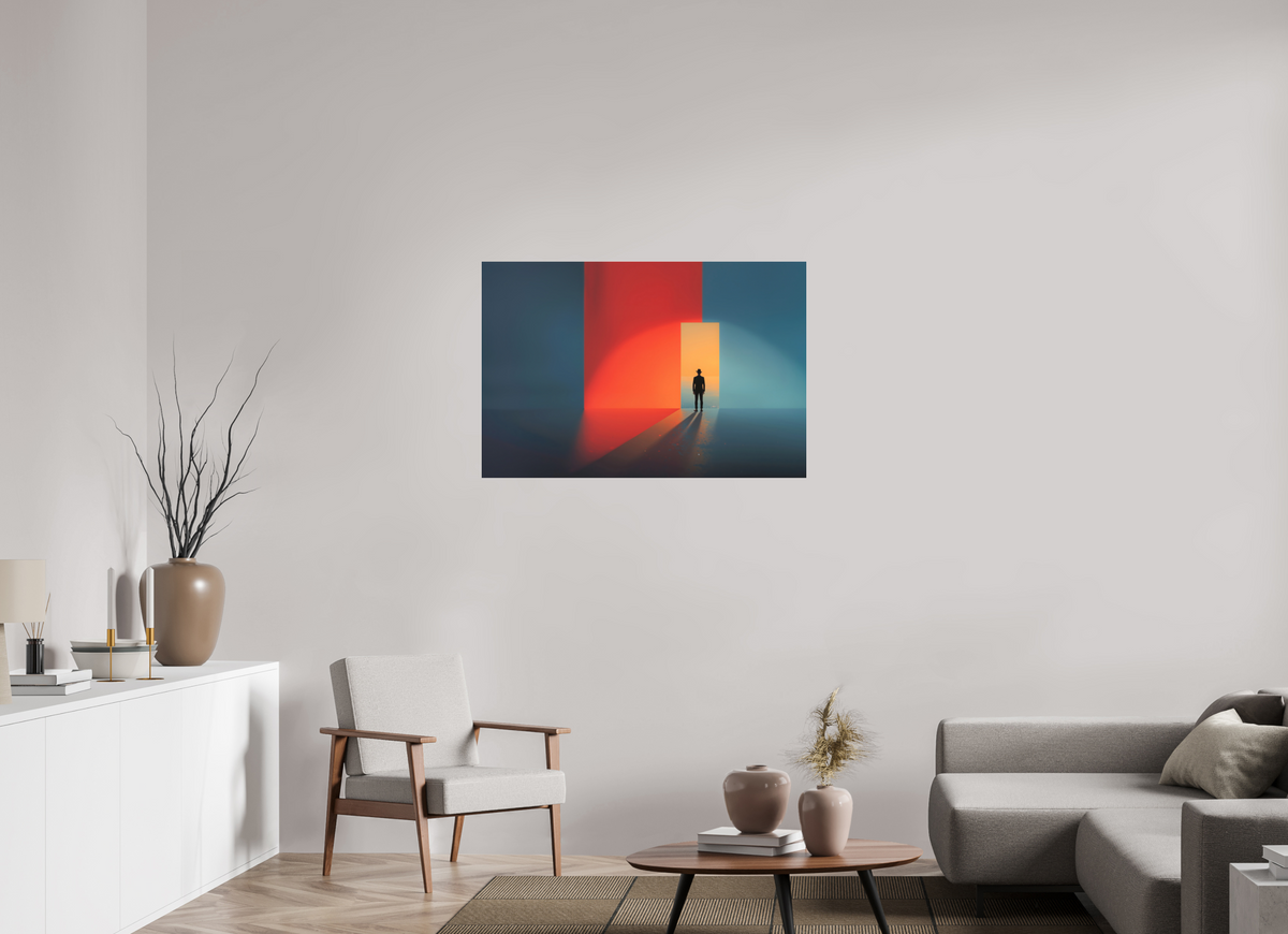 105 x 70 cm, Fine Art Pigmentdruck hinter Acrylglas Tor zum Meer-03—Wandkunst, Fine Art Print, Leinwand, Acryldruck, Alu-Dibond