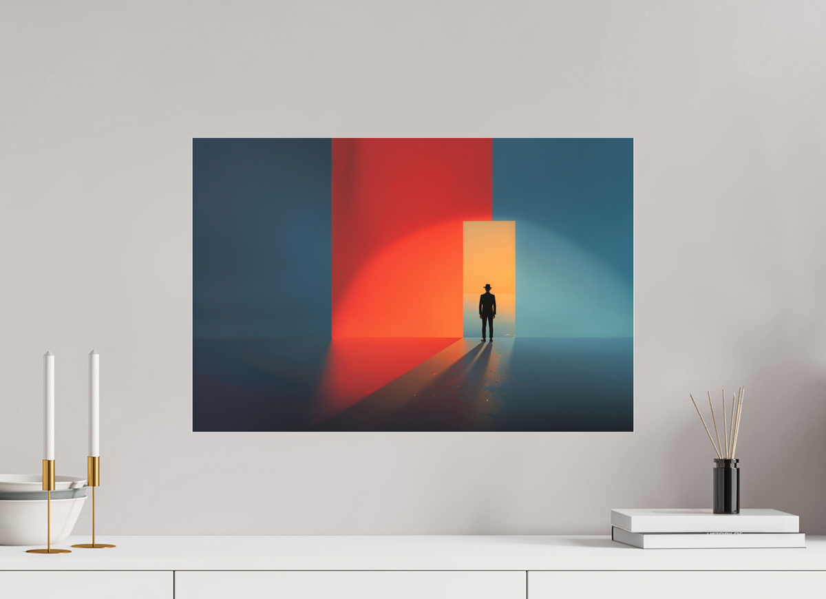 60 x 40 cm, Fine Art Pigmentdruck hinter Acrylglas Tor zum Meer-03—Wandkunst, Fine Art Print, Leinwand, Acryldruck, Alu-Dibond