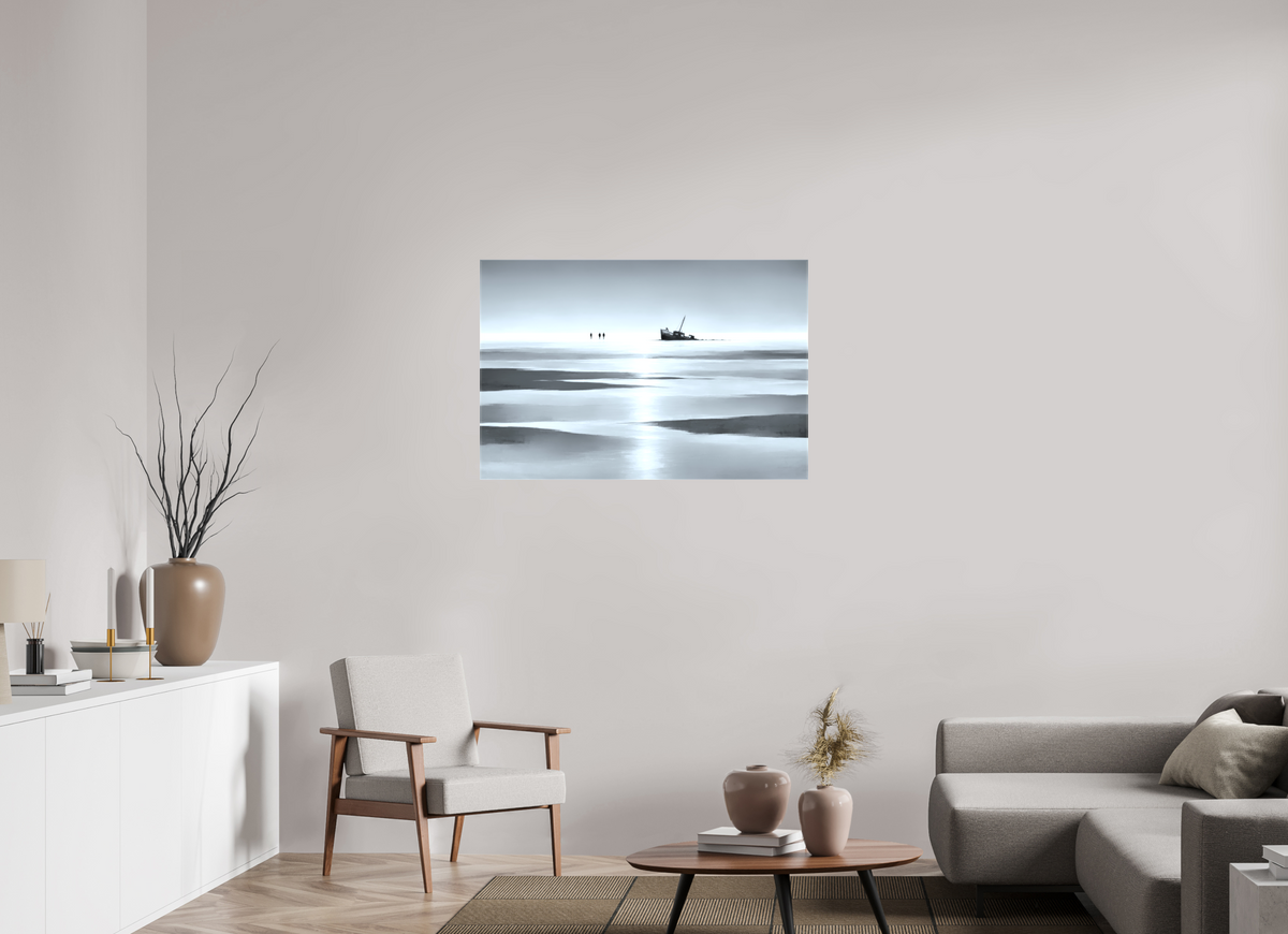 105 x 70 cm, Leinwand glänzend Spuren der Zeit-02