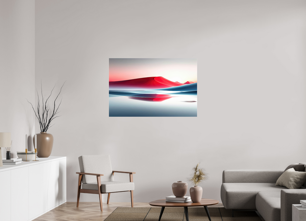 120 x 80 cm, Acrylglas glänzend standard Im Fluss der Formen