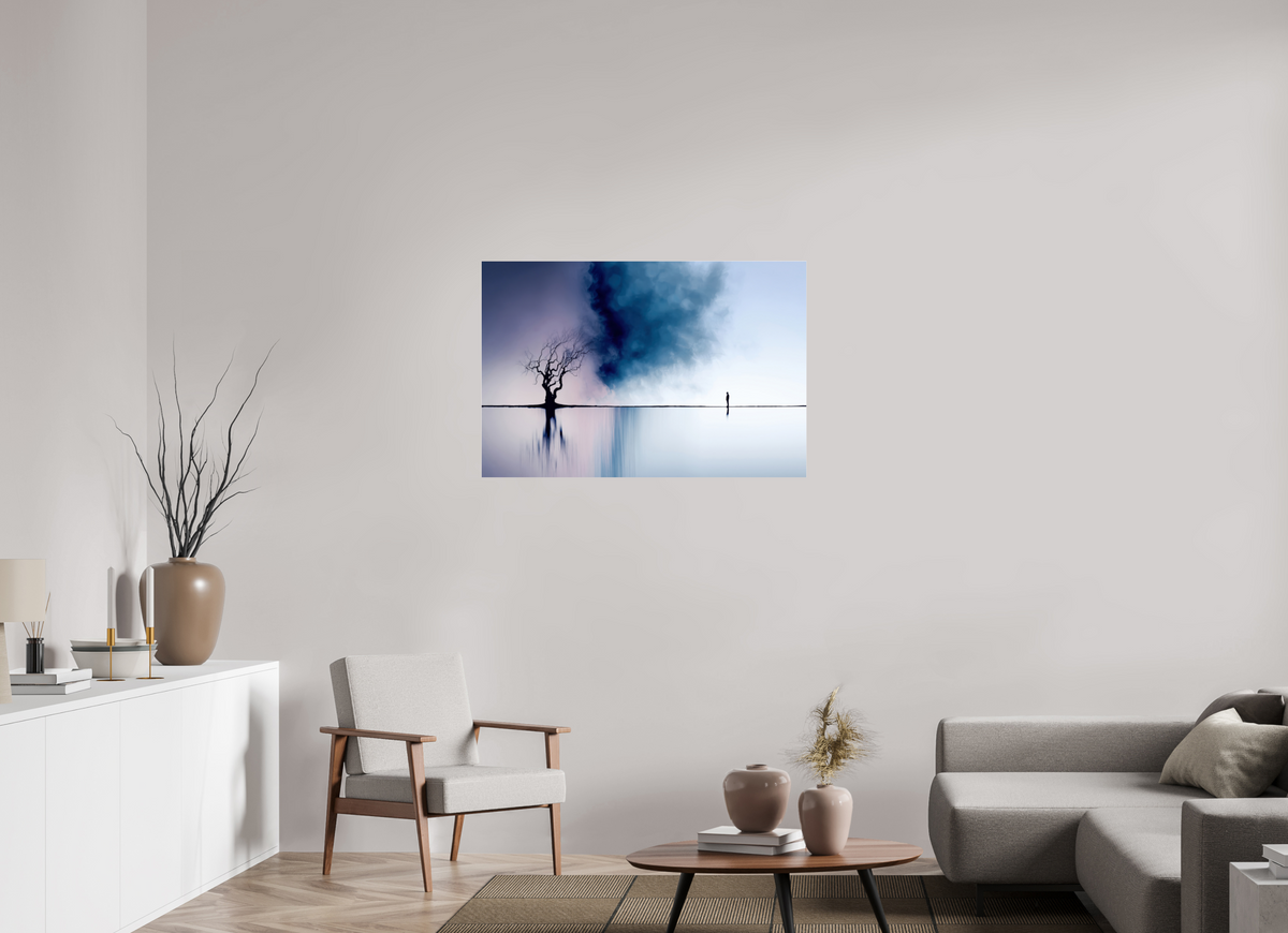 105 x 70 cm, Acrylglas glänzend standard Uferträume-Im Schweigen der Gezeiten