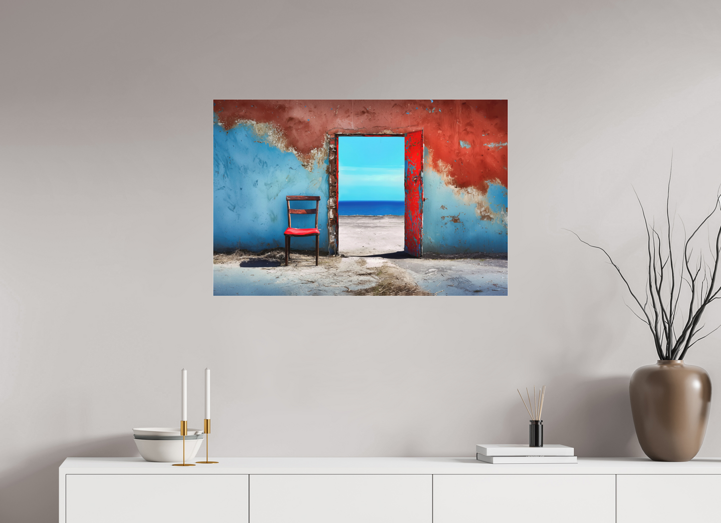 90 x 60 cm, Fine Art Pigmentdruck hinter Acrylglas Meeresblick-03