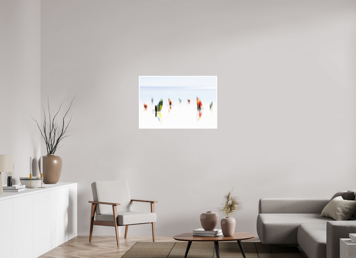 90 x 60 cm, Fine Art Print Hahnemühle Baryta Windspuren-Flüchtige Zeichen