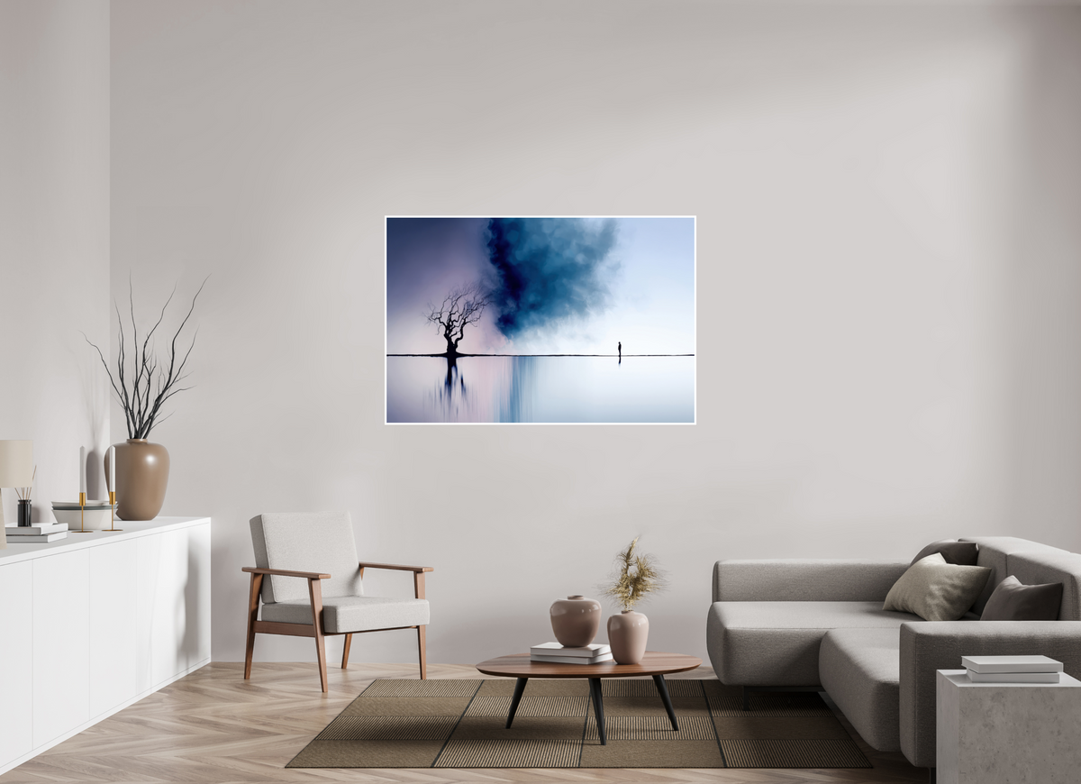 150 x 100 cm, Fine Art Print Hahnemühle Baryta Uferträume-Im Schweigen der Gezeiten