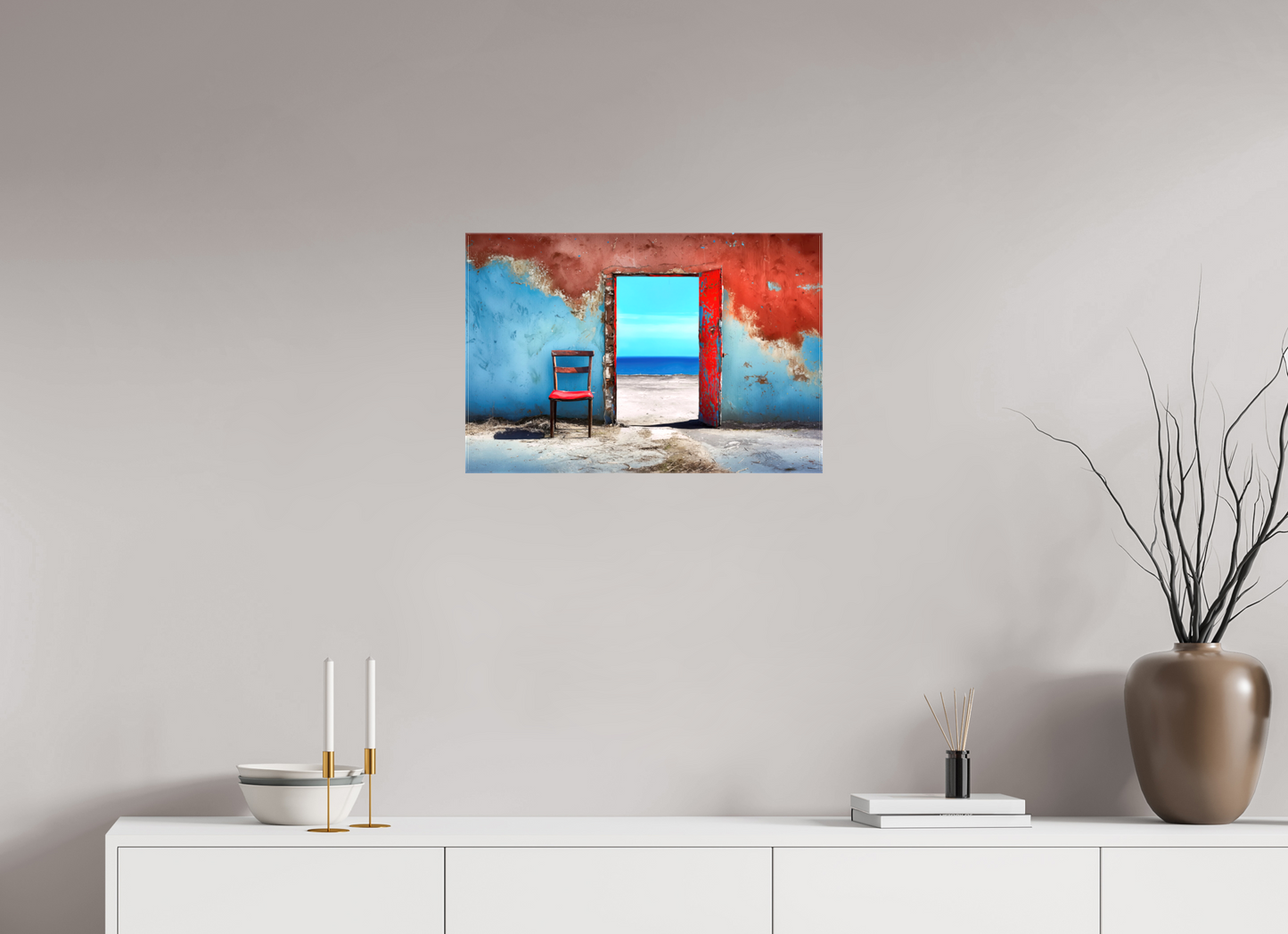 60 x 40 cm, Leinwand glänzend Meeresblick-03