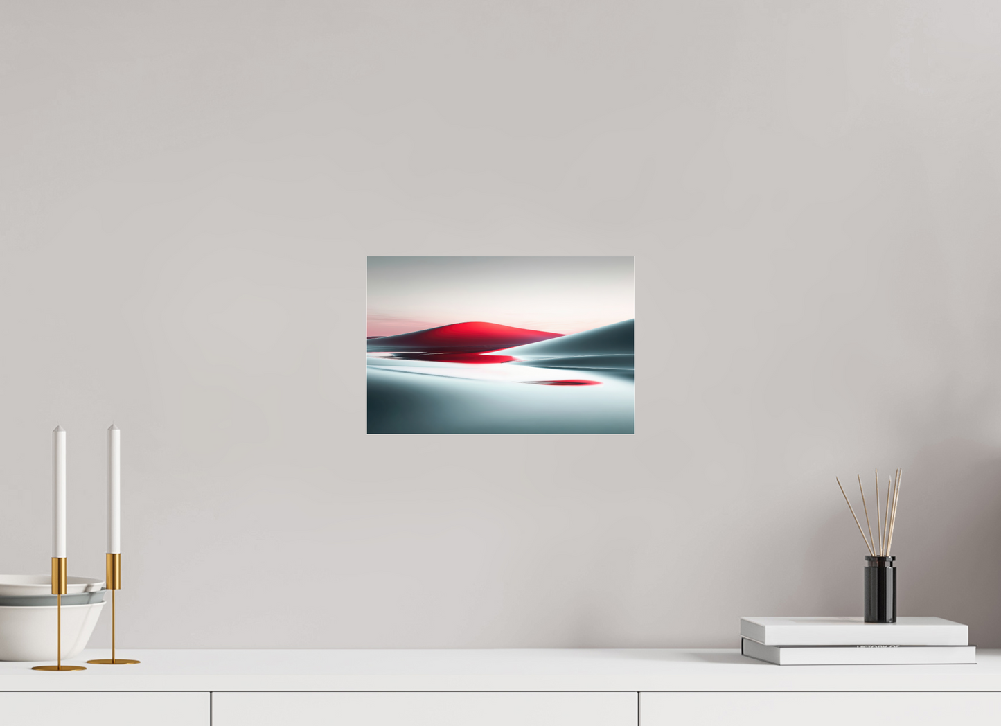 30 x 20 cm, Acrylglas glänzend standard Die Stille der Dünen-06