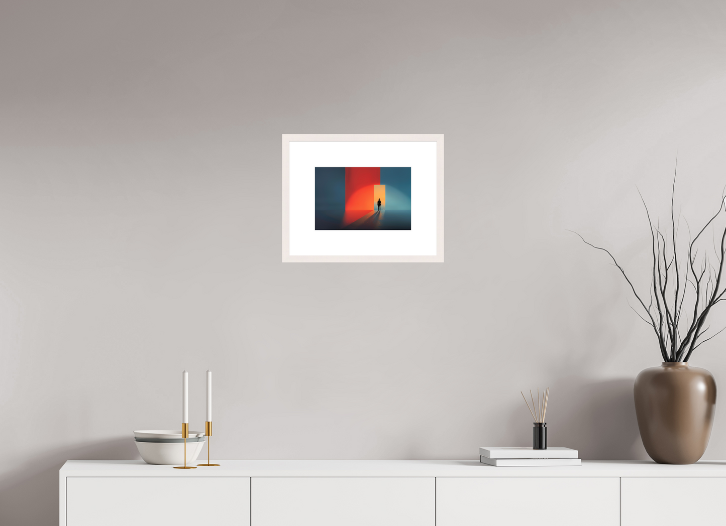 30 x 20 cm, Fine Art Print gerahmt Tor zum Meer-03