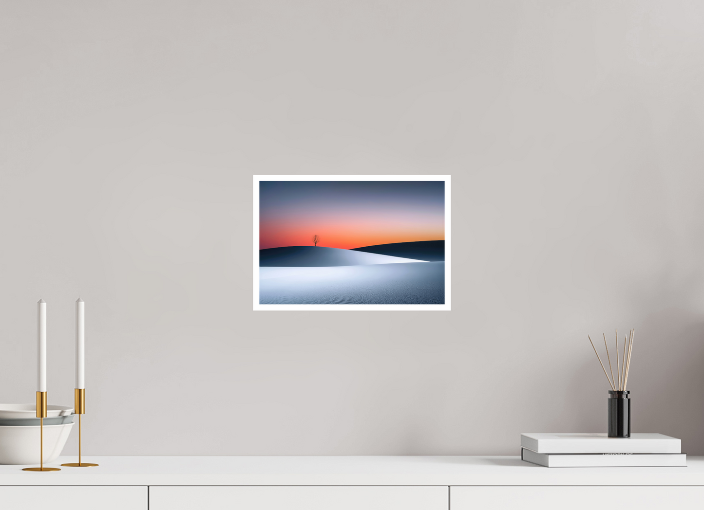 30 x 20 cm, Fine Art Print Hahnemühle Baryta Kälte und Glut