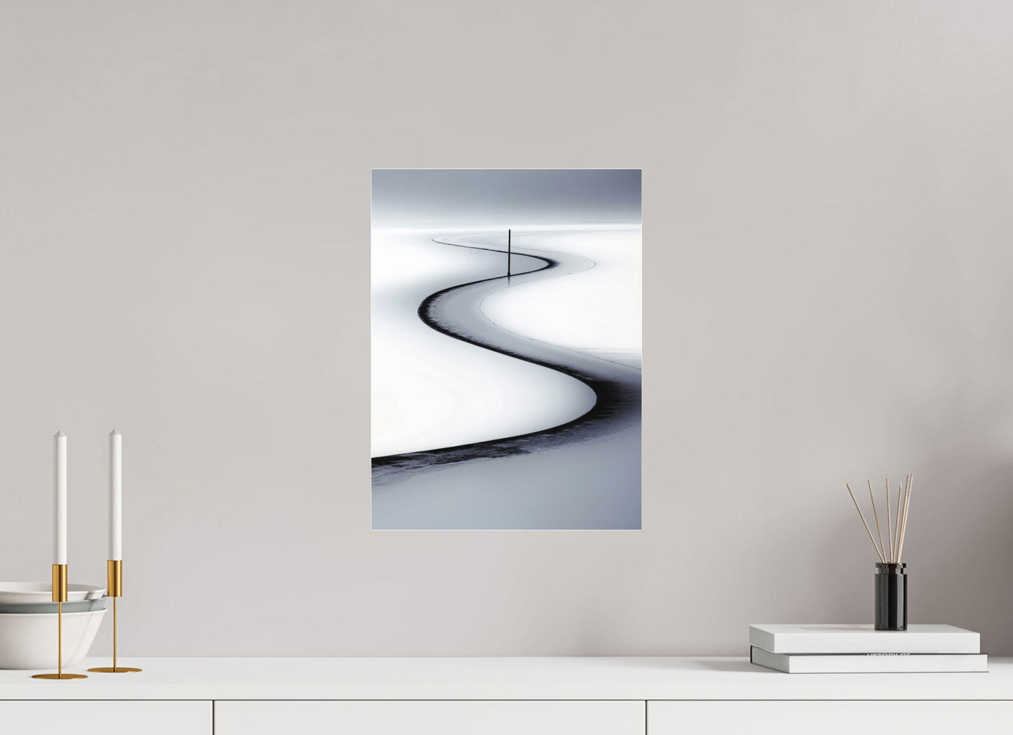 30 x 40 cm, Fine Art Pigmentdruck hinter Acrylglas Priel