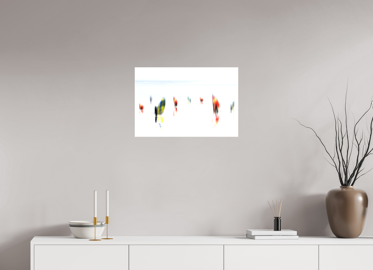 60 x 40 cm, Leinwand glänzend Windspuren-Flüchtige Zeichen