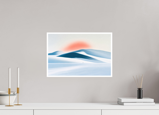 45 x 30 cm, Fine Art Print Hahnemühle Baryta Spur in der Stille