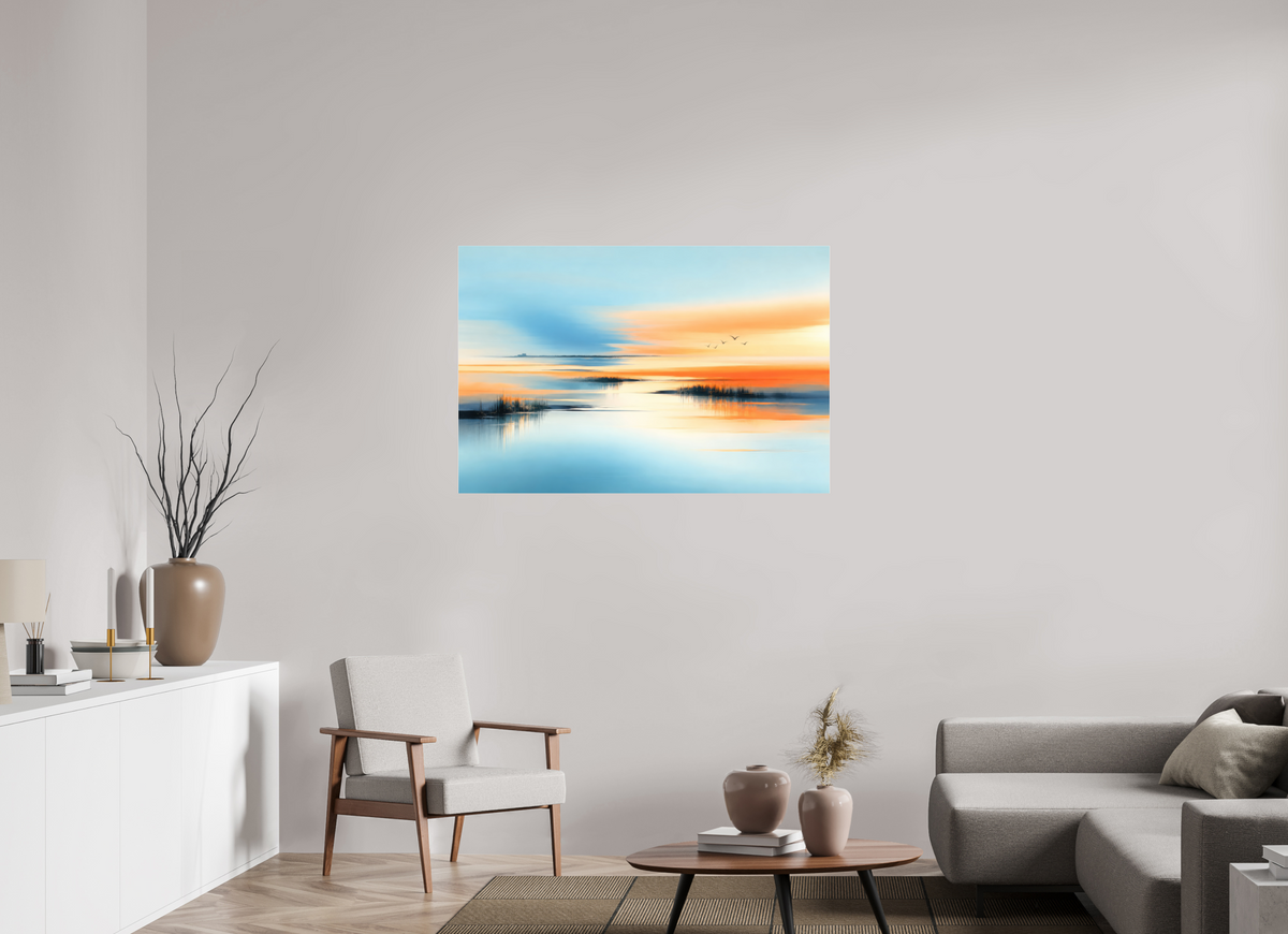 120 x 80 cm, Acrylglas glänzend standard Wenn das Licht verweilt