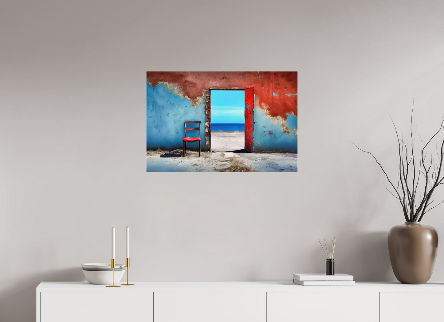75 x 50 cm, Acrylglas glänzend standard Meeresblick-03