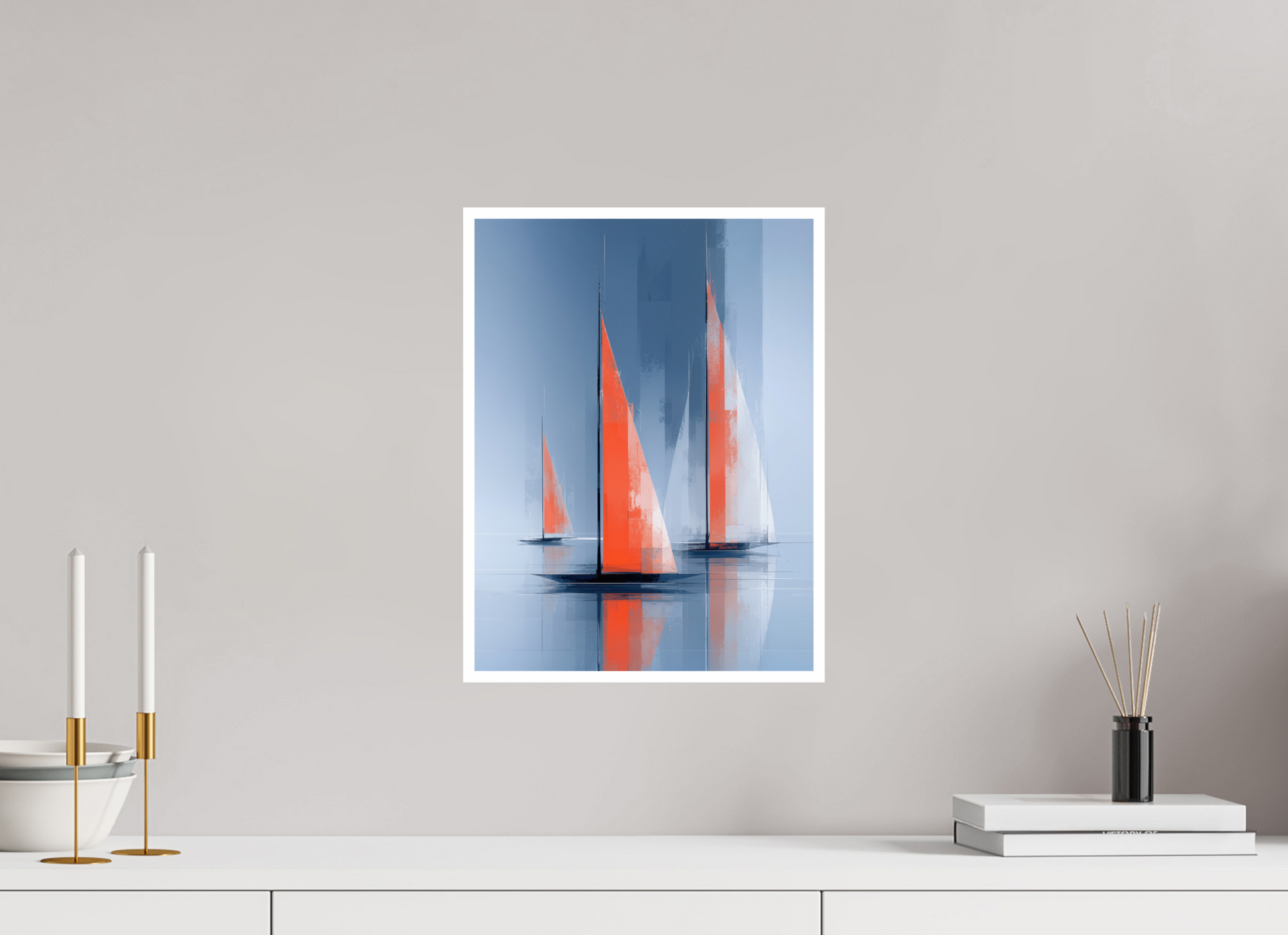 30 x 40 cm, Fine Art Print Hahnemühle Baryta Orange Zeichen