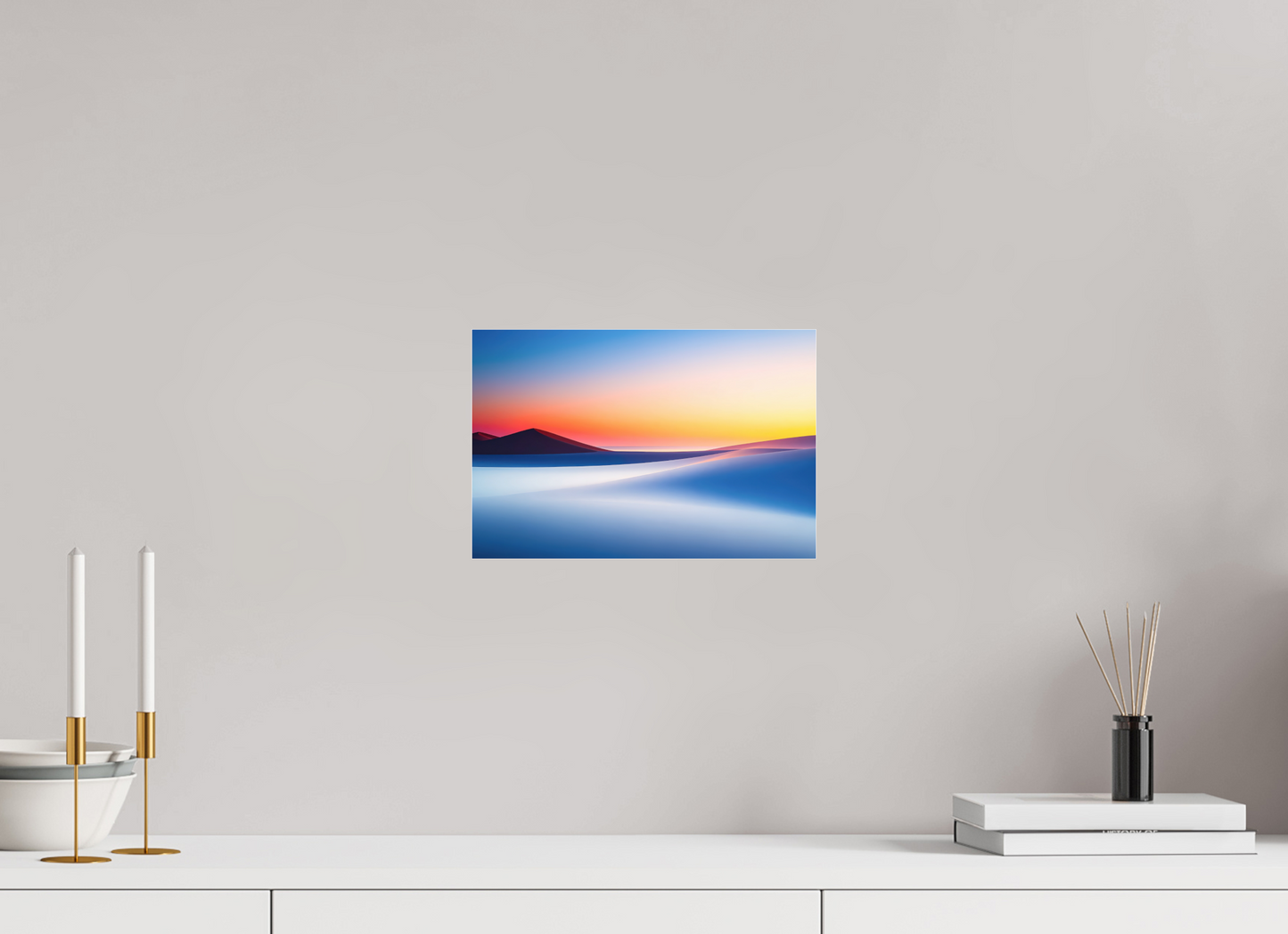30 x 20 cm, Acrylglas glänzend standard Die Stille der Dünen-02