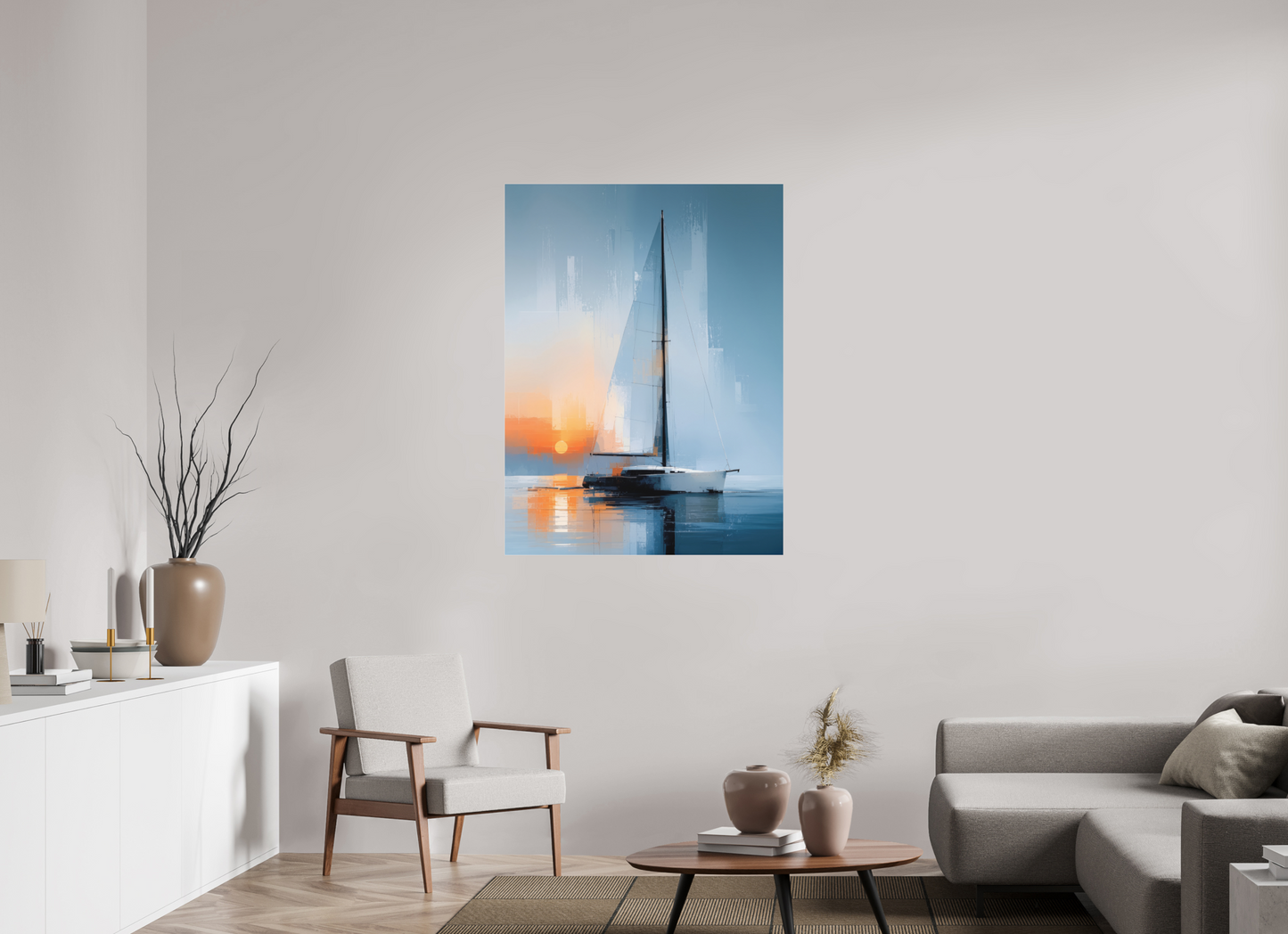 90 x 120 cm, Fine Art Pigmentdruck hinter Acrylglas Stille Passage
